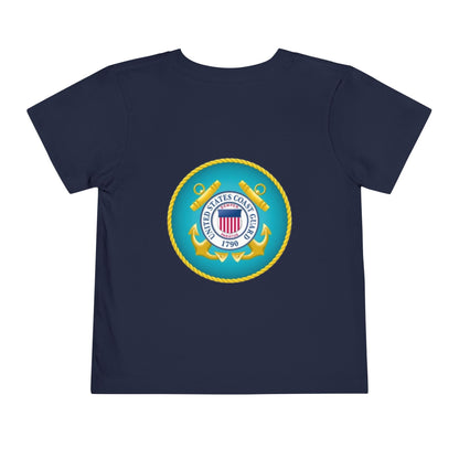 US Coast Guard Toddler Unisex Short Sleeve Crewneck Tee