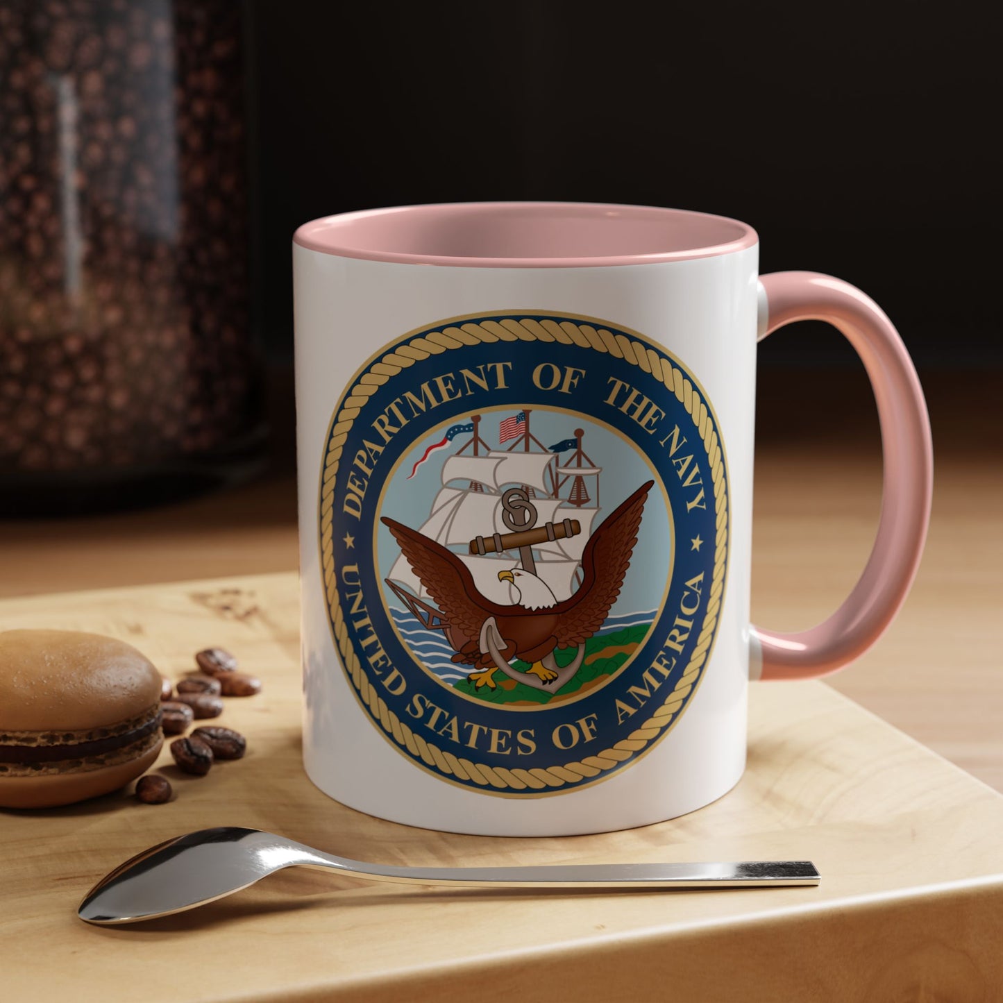 US Navy 2-Tone Coffee Mug