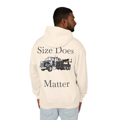 Size Does Matter Unisex Lightweight Hoodie