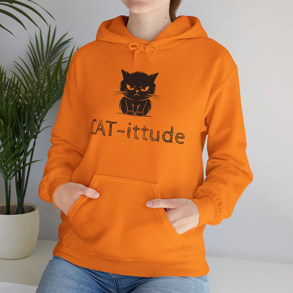 CAT-ittude Unisex Hoodie