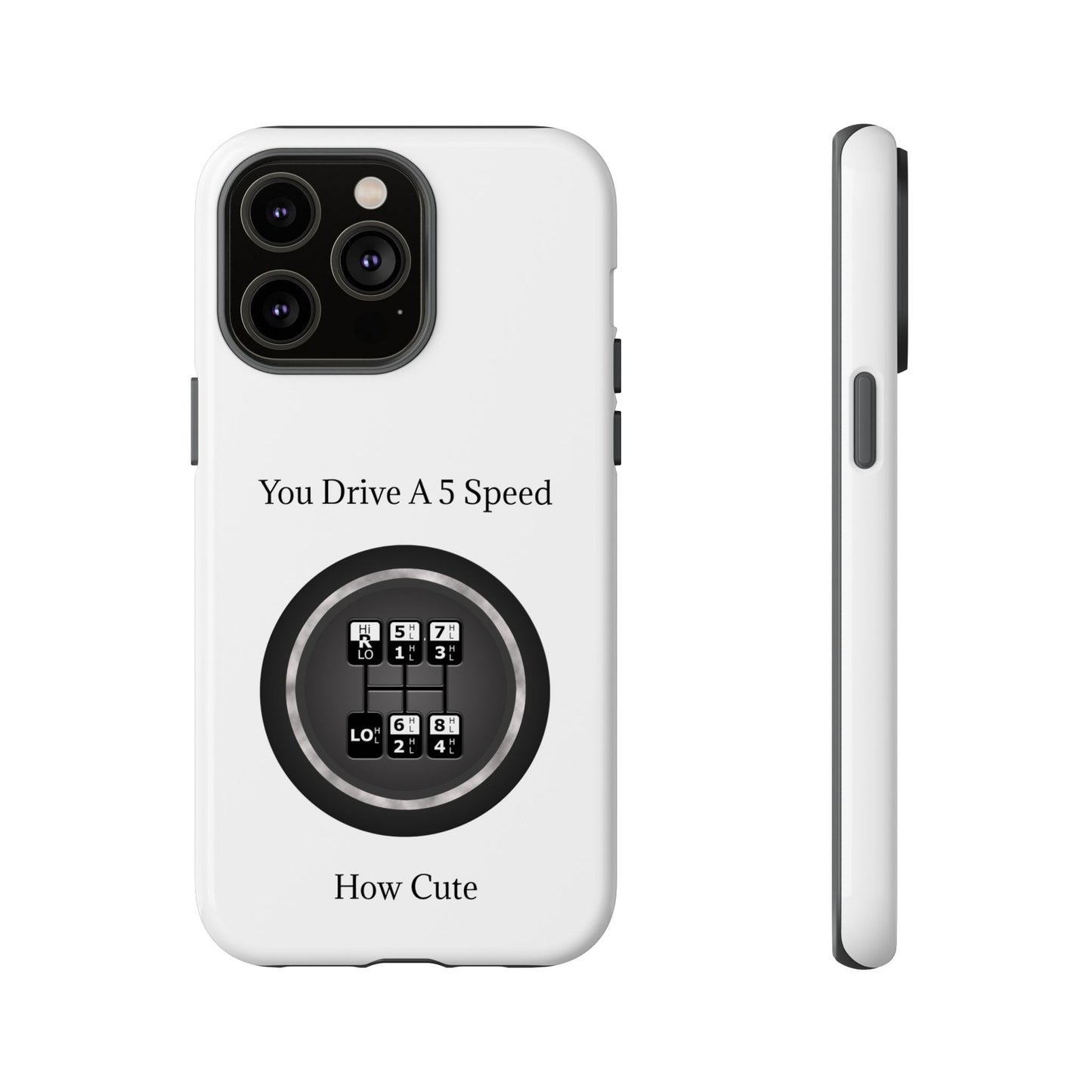 5 Speed How Cute iPhone Case