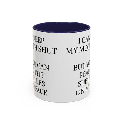 Subtitles 2-Tone Coffee Mug