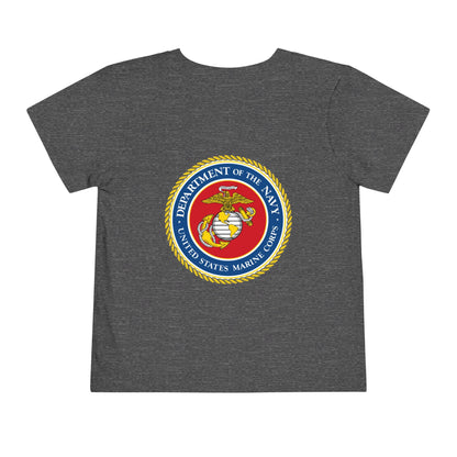 US Marine Corps Toddler Unisex Short Sleeve Crewneck Tee