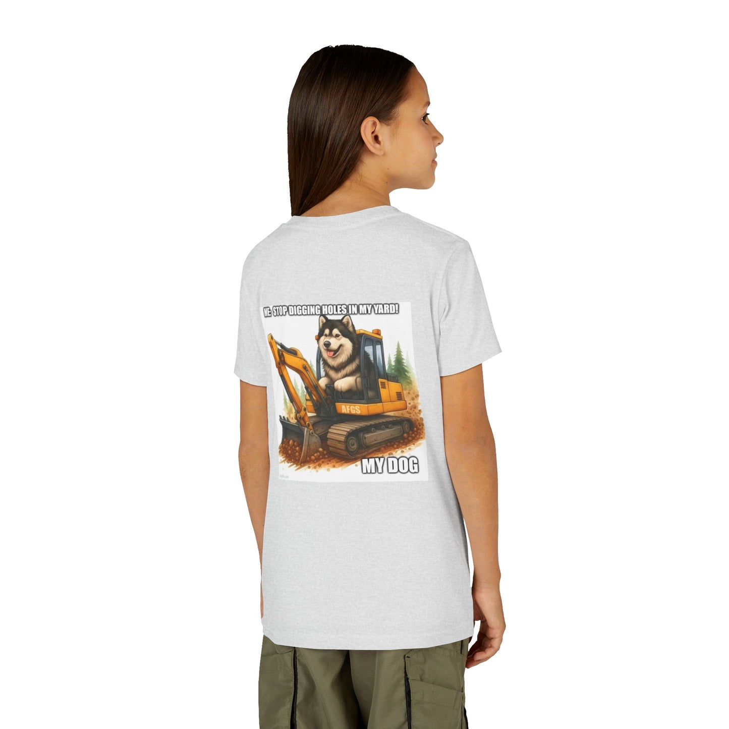 Digmaster Youth Unisex Short Sleeve Crewneck Tee