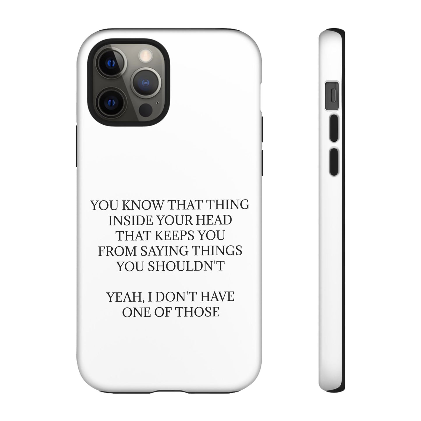 No Filter iPhone Case