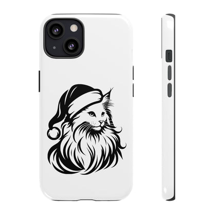 Santa Paws Cat iPhone Case