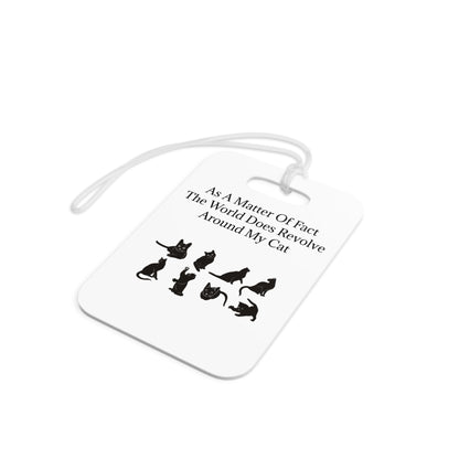 Matter Of Fact Cat Luggage Tag