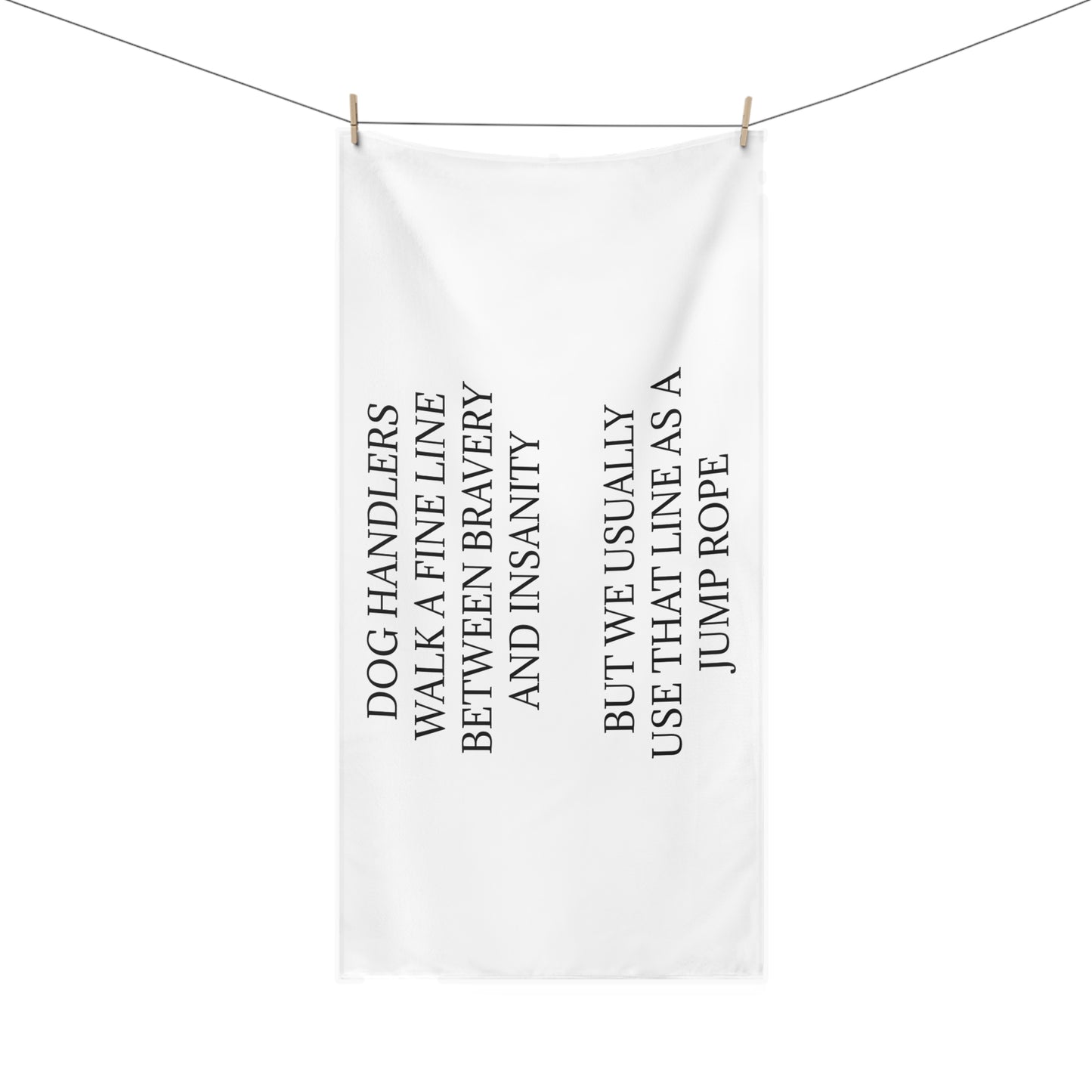 Jump Rope Mink-Cotton  Beach Towel