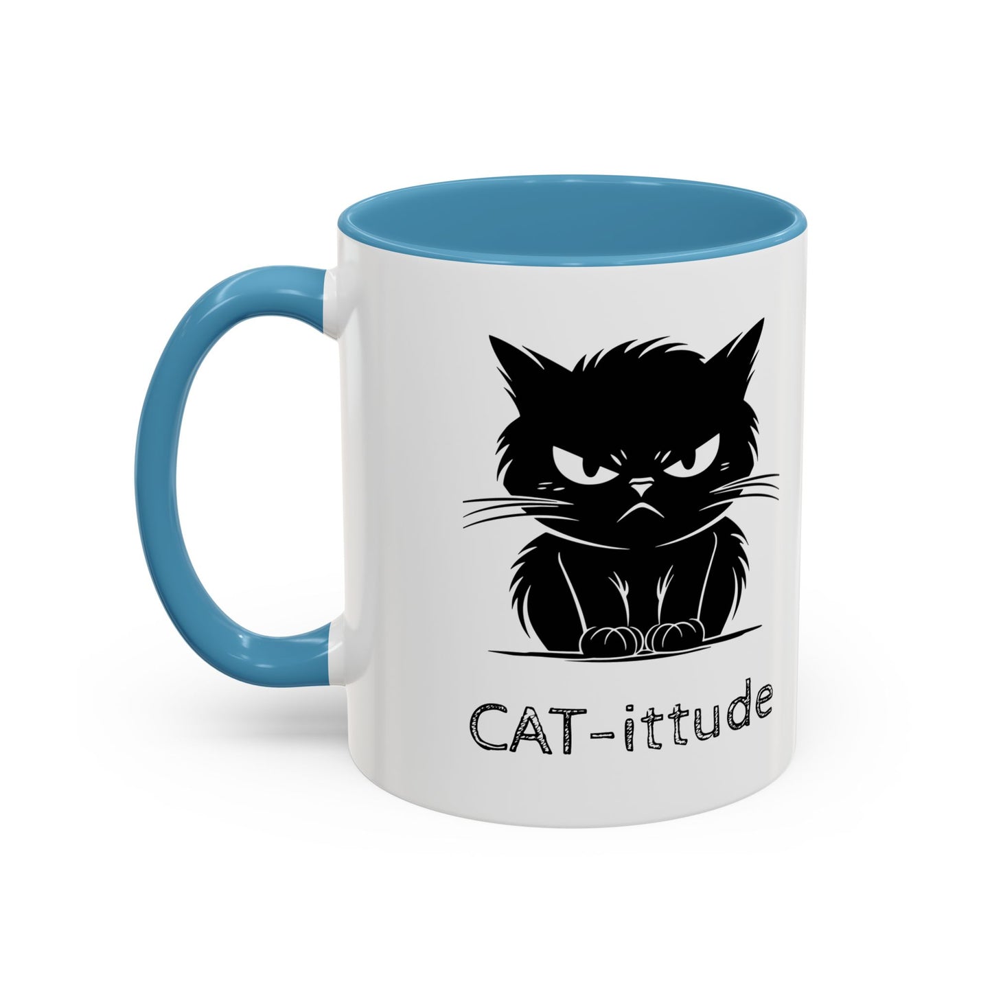 CAT-ittude 2-Tone Coffee Mug
