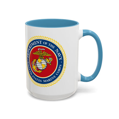 US Marine Corps 2-Tone Coffee Mug