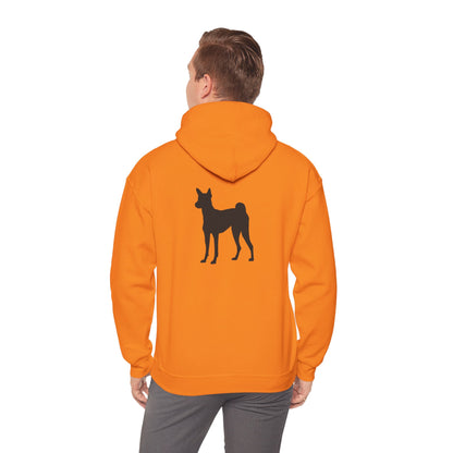 Basenji Silhouette Unisex Hoodie