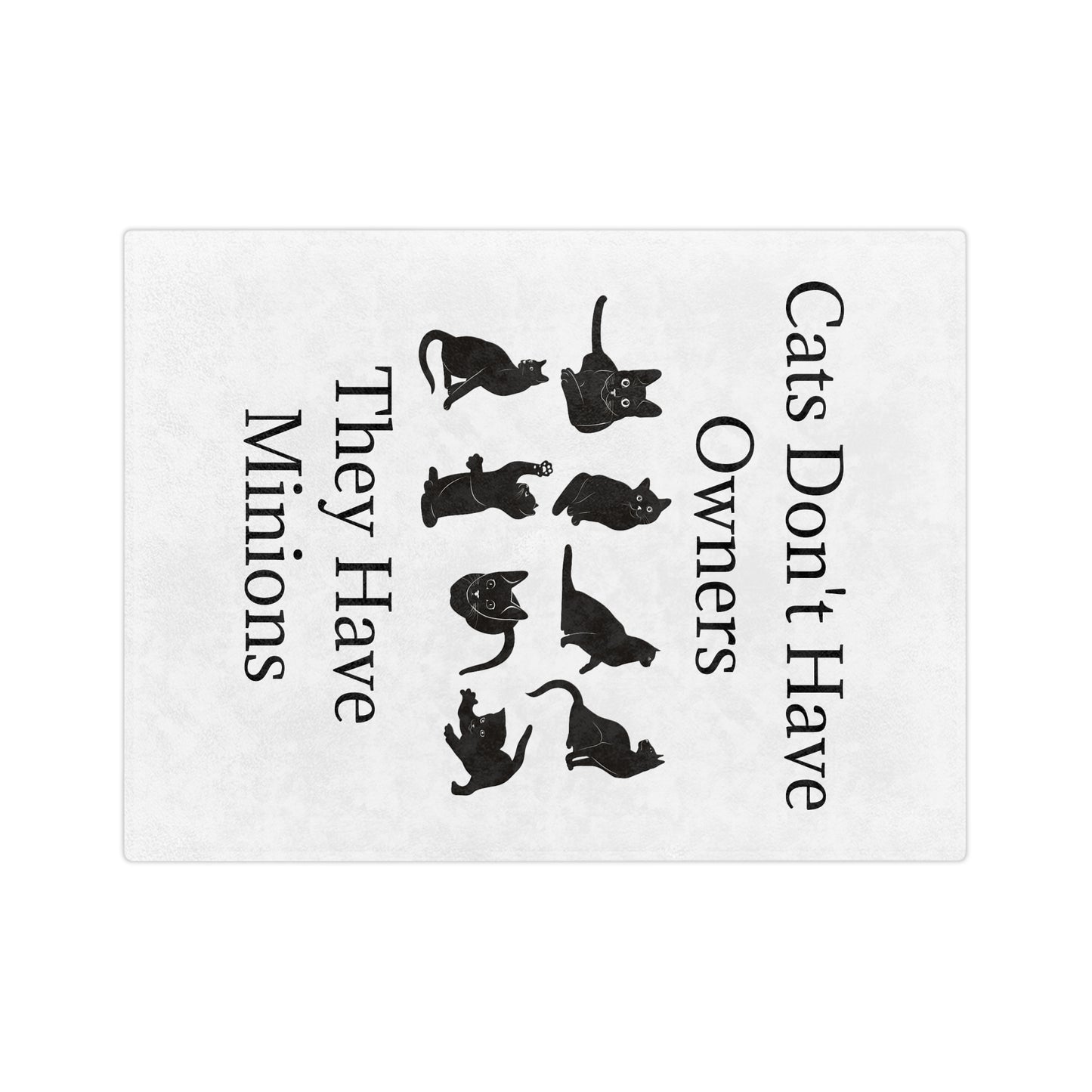 Cat Minions Velveteen Microfiber Blanket