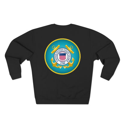 US Coast Guard Unisex Crewneck Sweatshirt