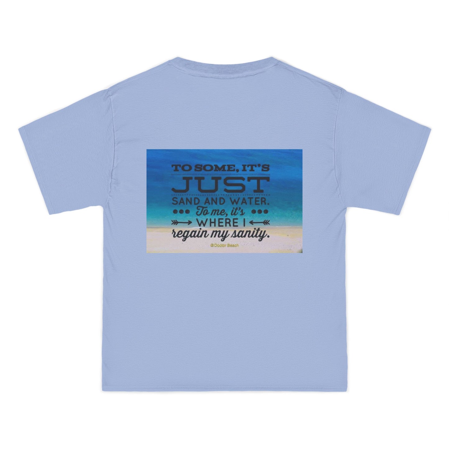Dr, Beach Men's Short-Sleeve Crewneck Tee