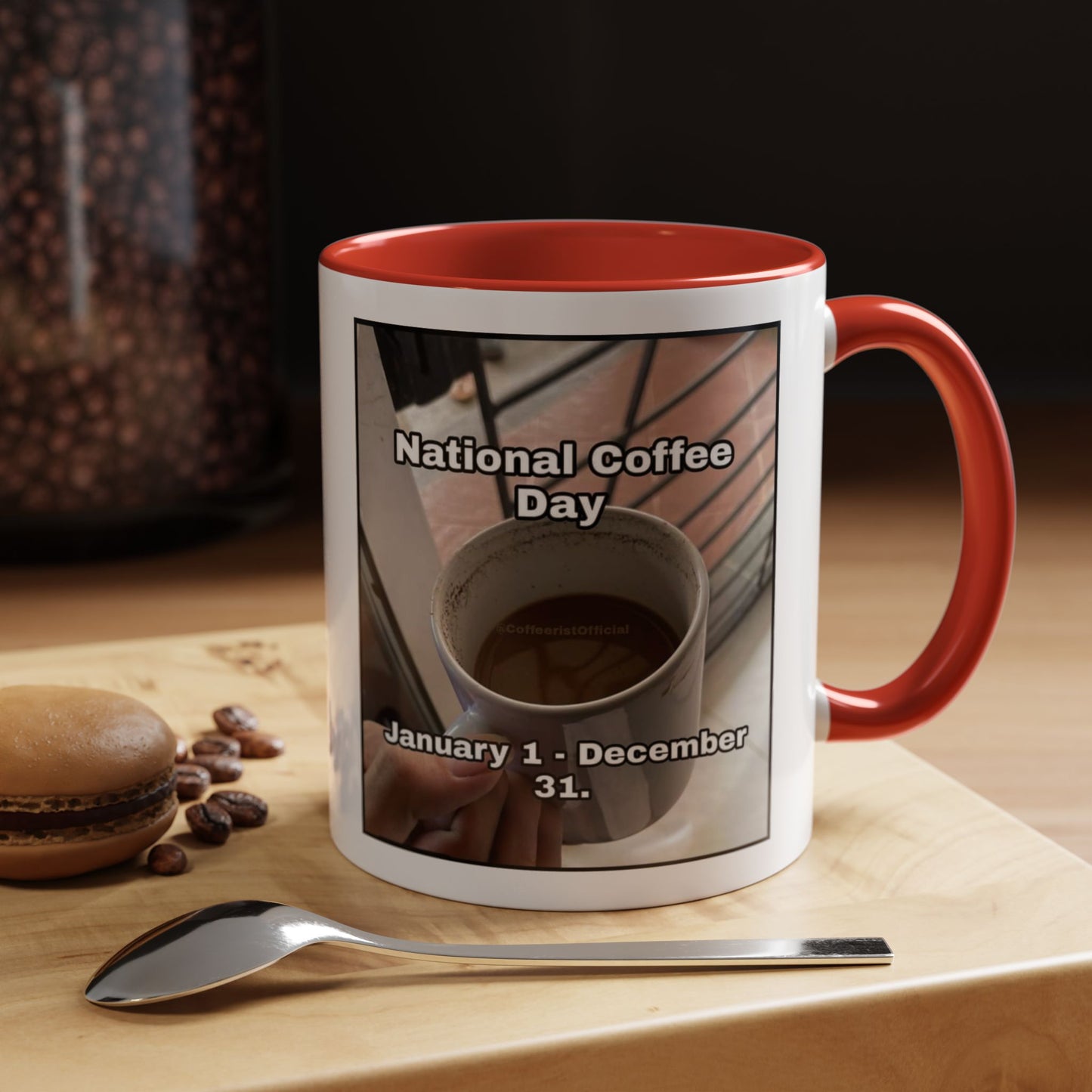National Coffee Day 2-Tone Coffee Mug