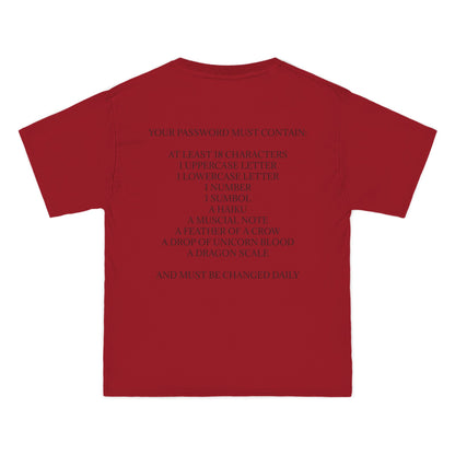 Password Men's Short-Sleeve Crewneck Tee