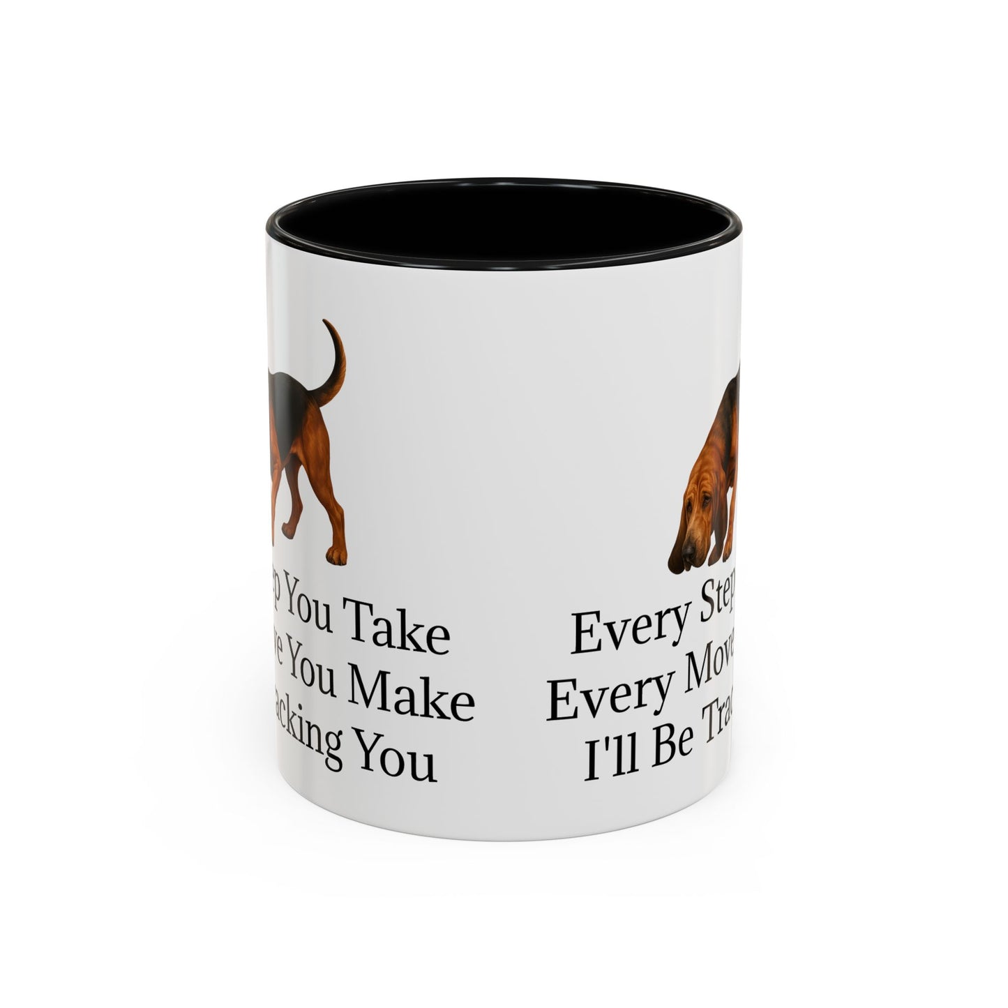 Tracking You 2-Tone Coffee Mug