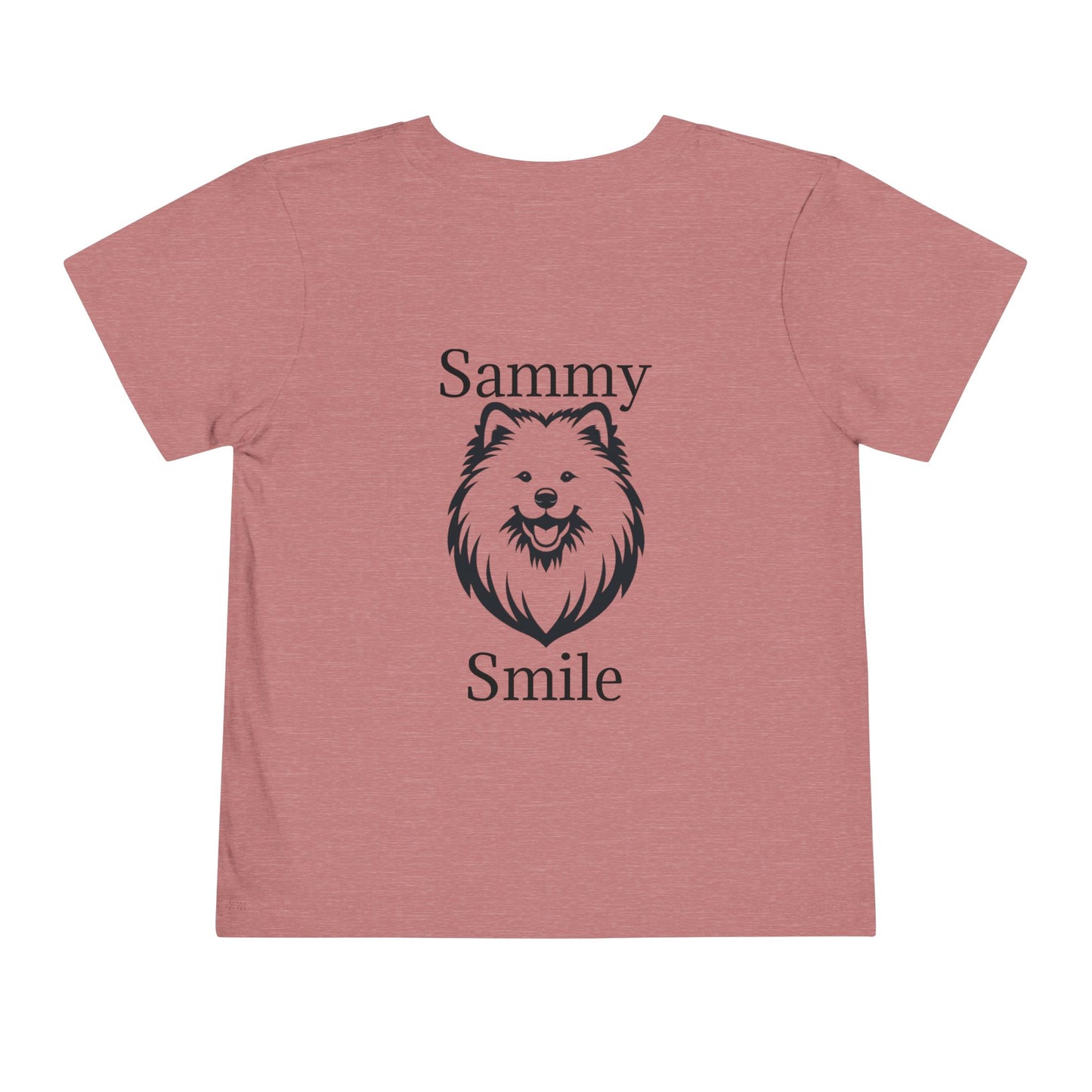 Sammy Smile Toddler Unisex Short Sleeve Crewneck Tee