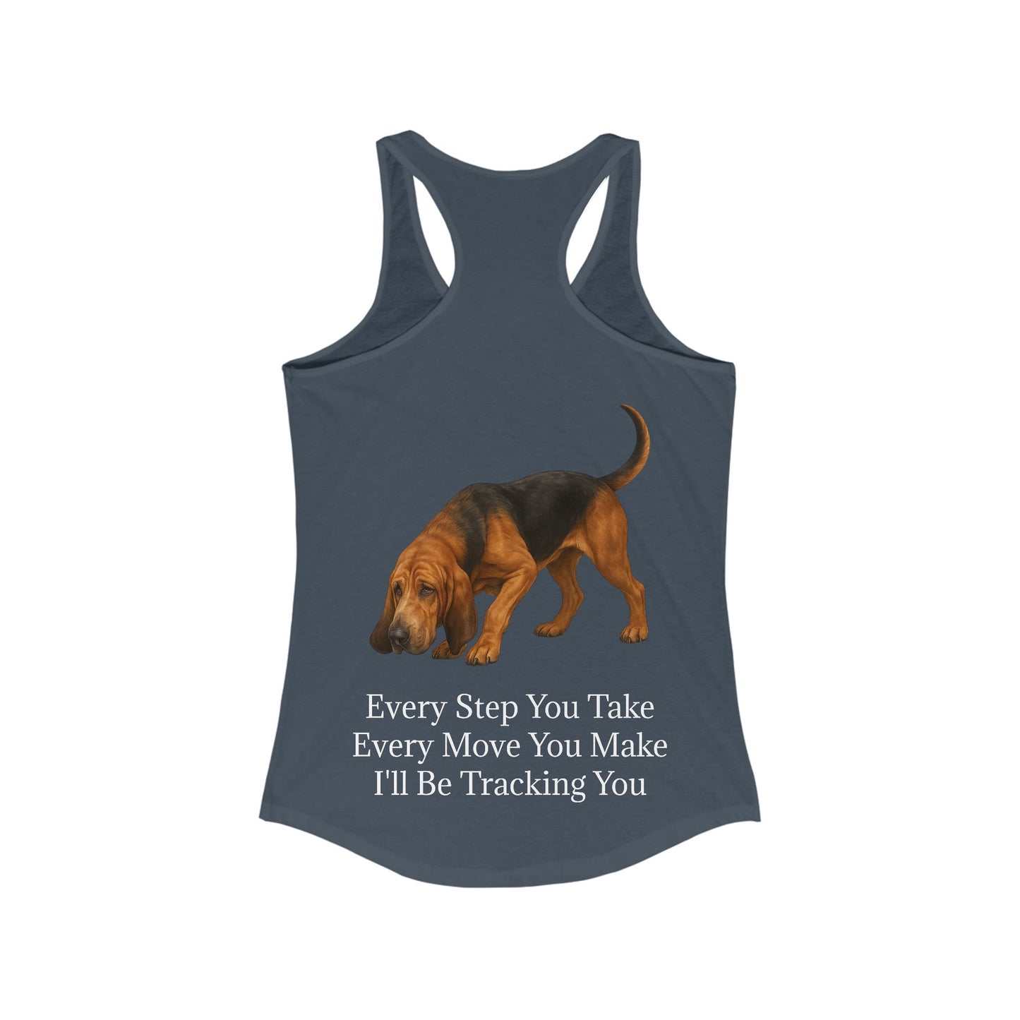 Tracking You Women's Racerback Tank