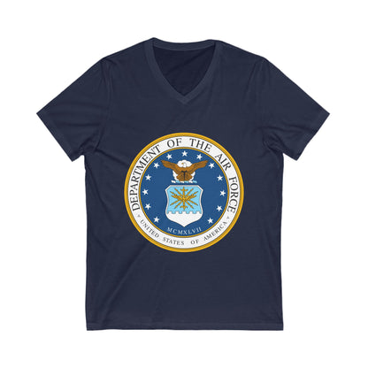 US Air Force Unisex Short Sleeve V-Neck Tee