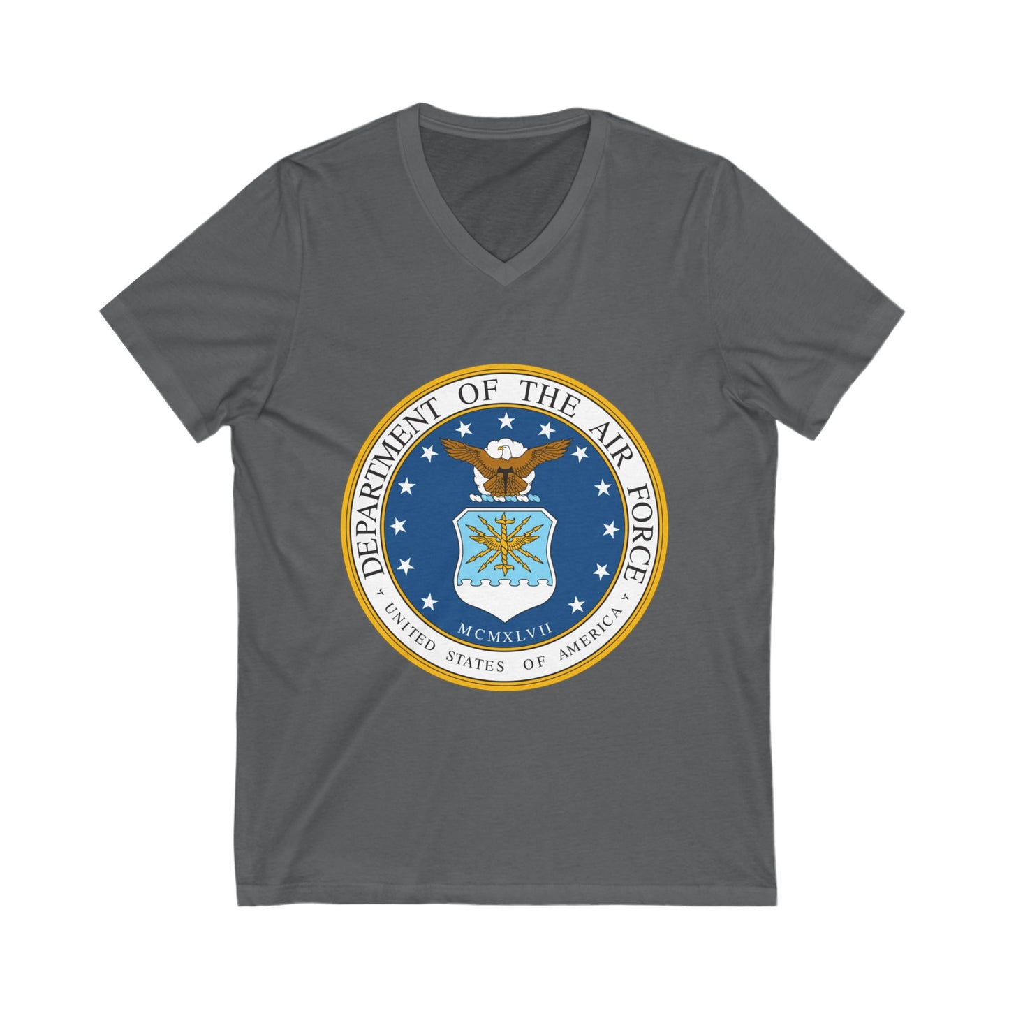 US Air Force Unisex Short Sleeve V-Neck Tee