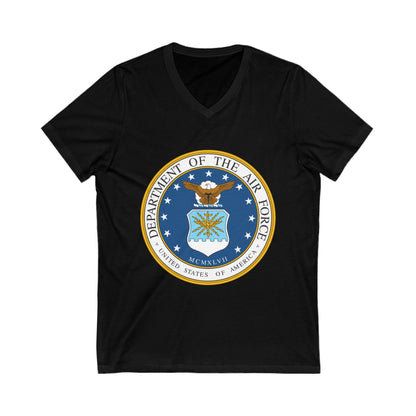US Air Force Unisex Short Sleeve V-Neck Tee