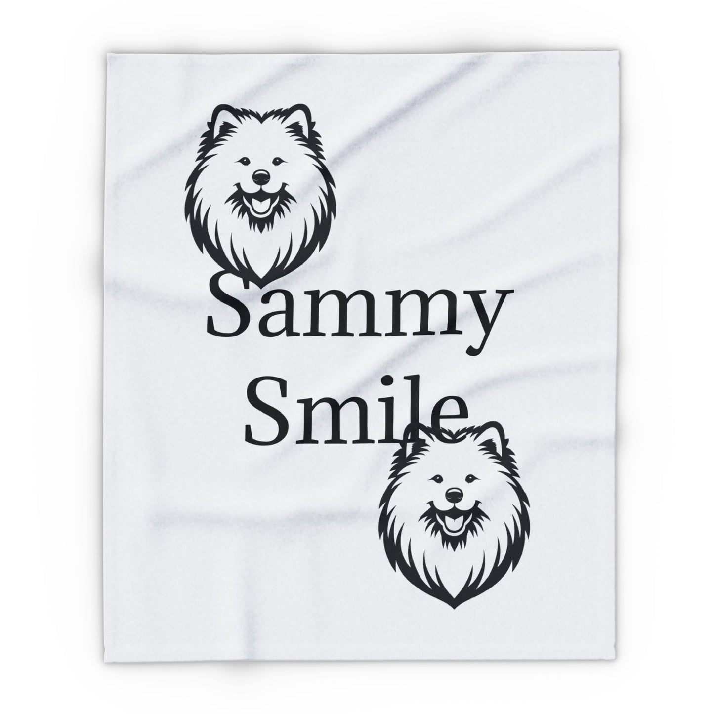 Sammy Smile Arctic Fleece Blanket