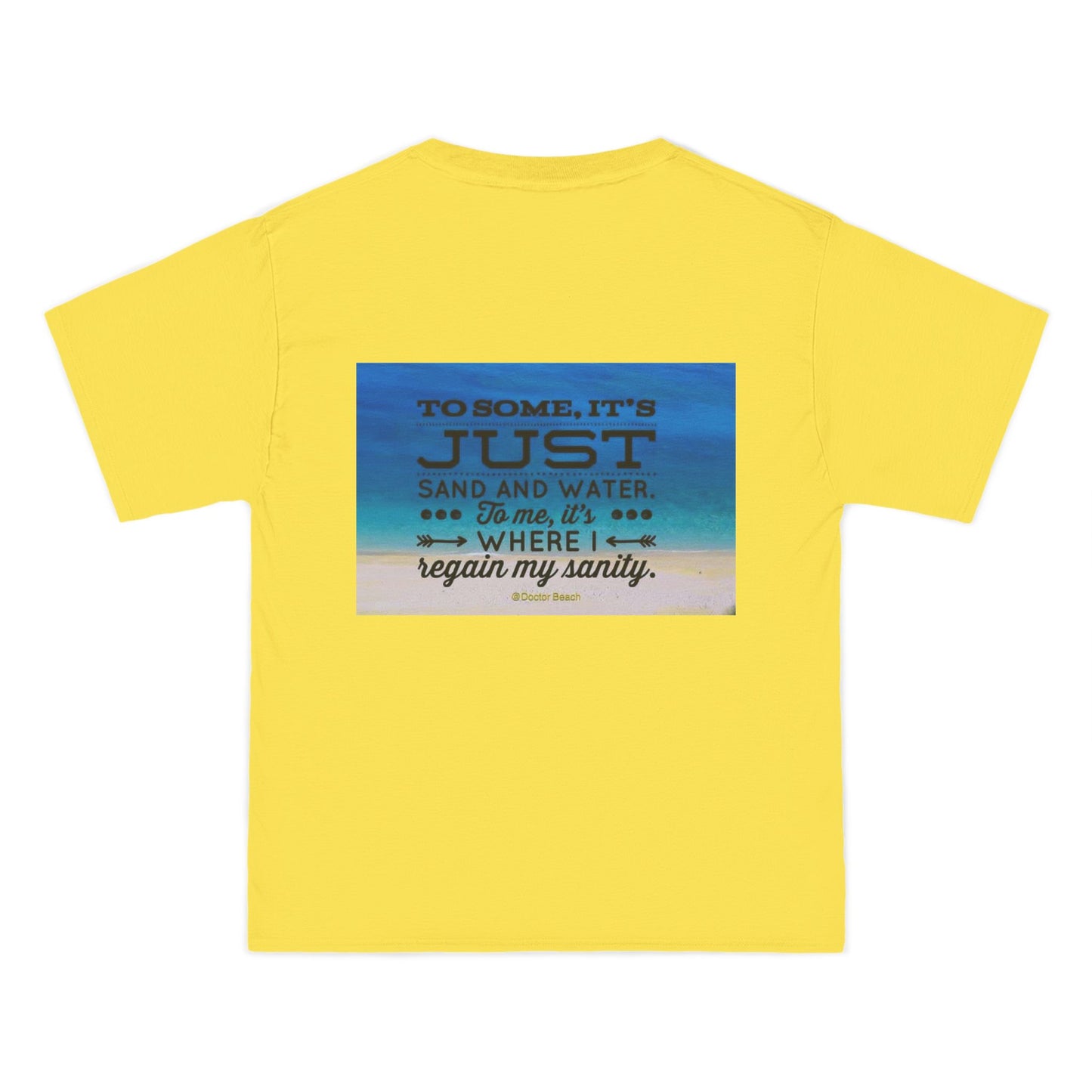 Dr, Beach Men's Short-Sleeve Crewneck Tee