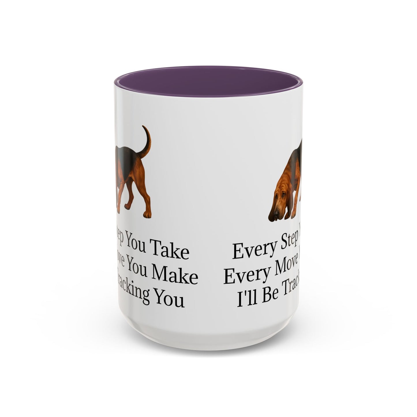 Tracking You 2-Tone Coffee Mug
