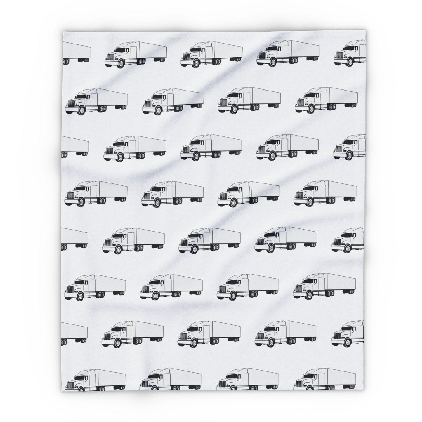 Semi Truck Arctic Fleece Blanket