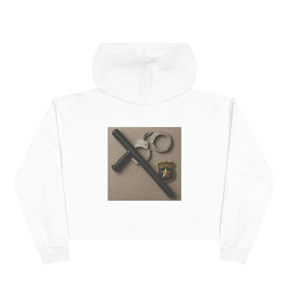 Law Enforcement Appreciation Women's Crop Hoodie