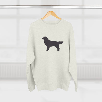 Golden Silhouette Unisex Crewneck Sweatshirt