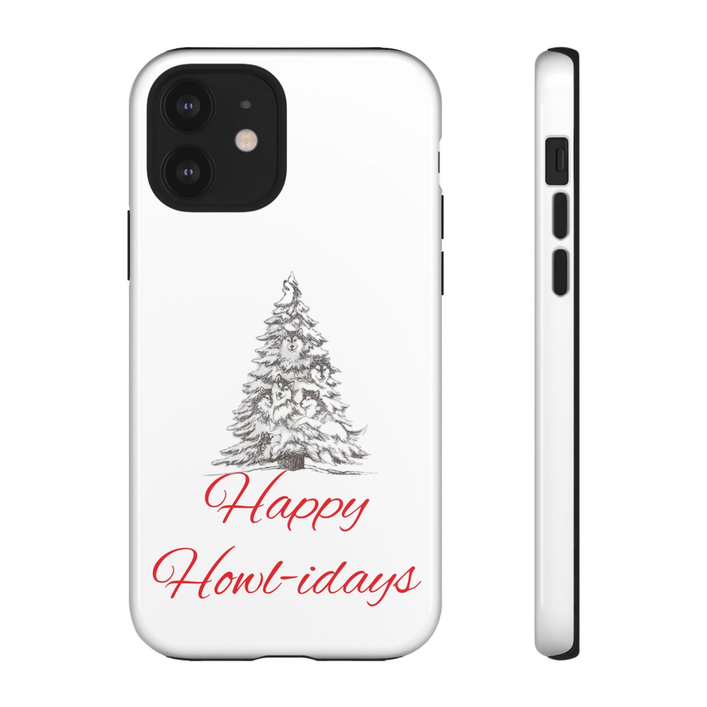 Happy Howl-idays iPhone Case