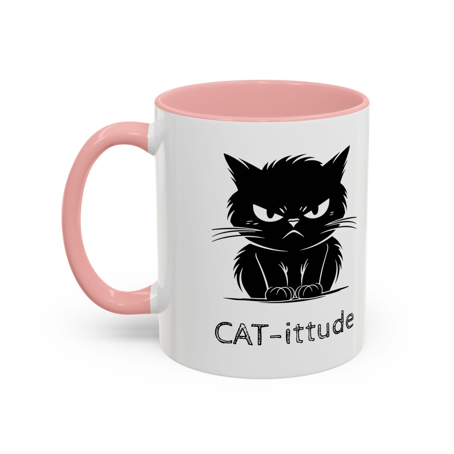 CAT-ittude 2-Tone Coffee Mug