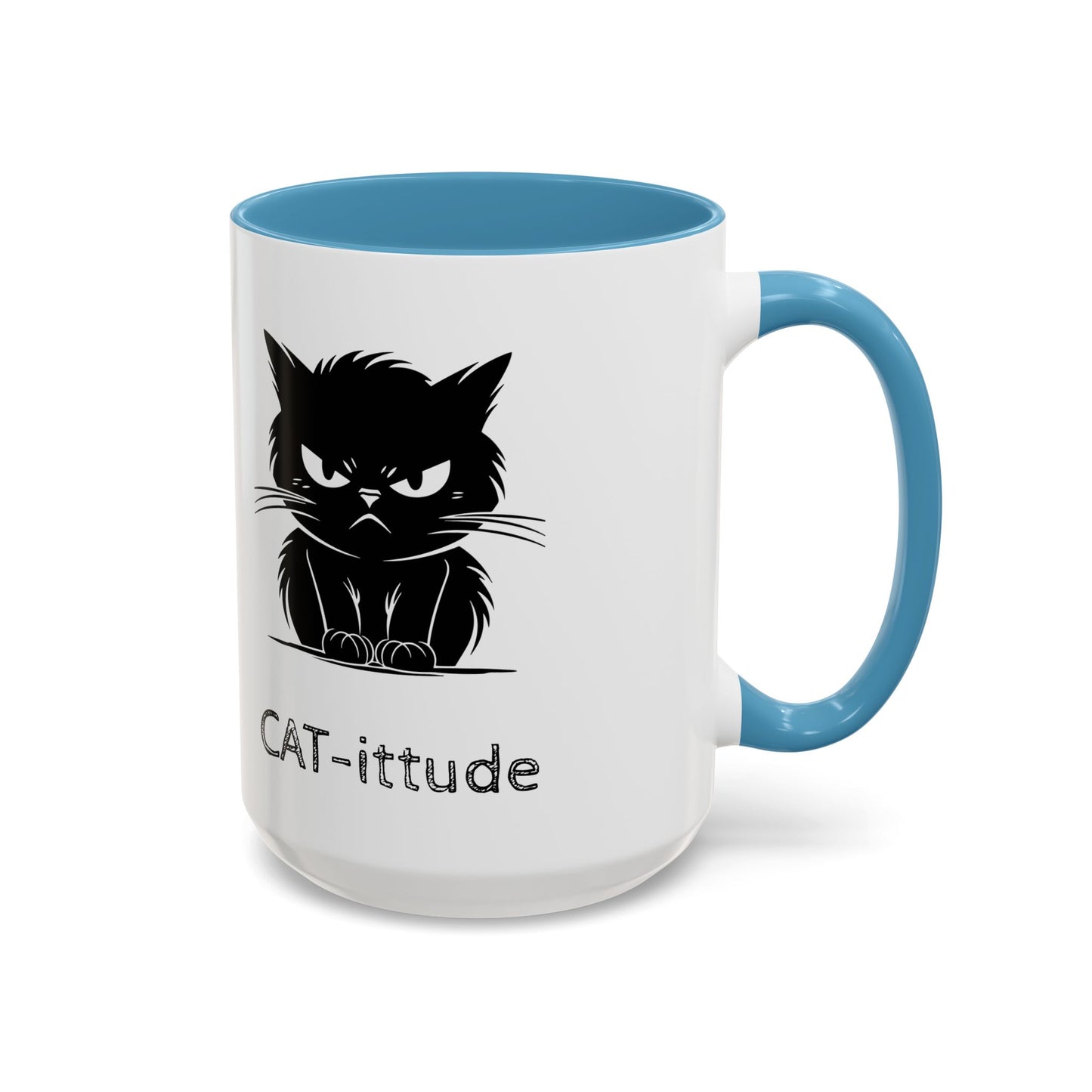 CAT-ittude 2-Tone Coffee Mug