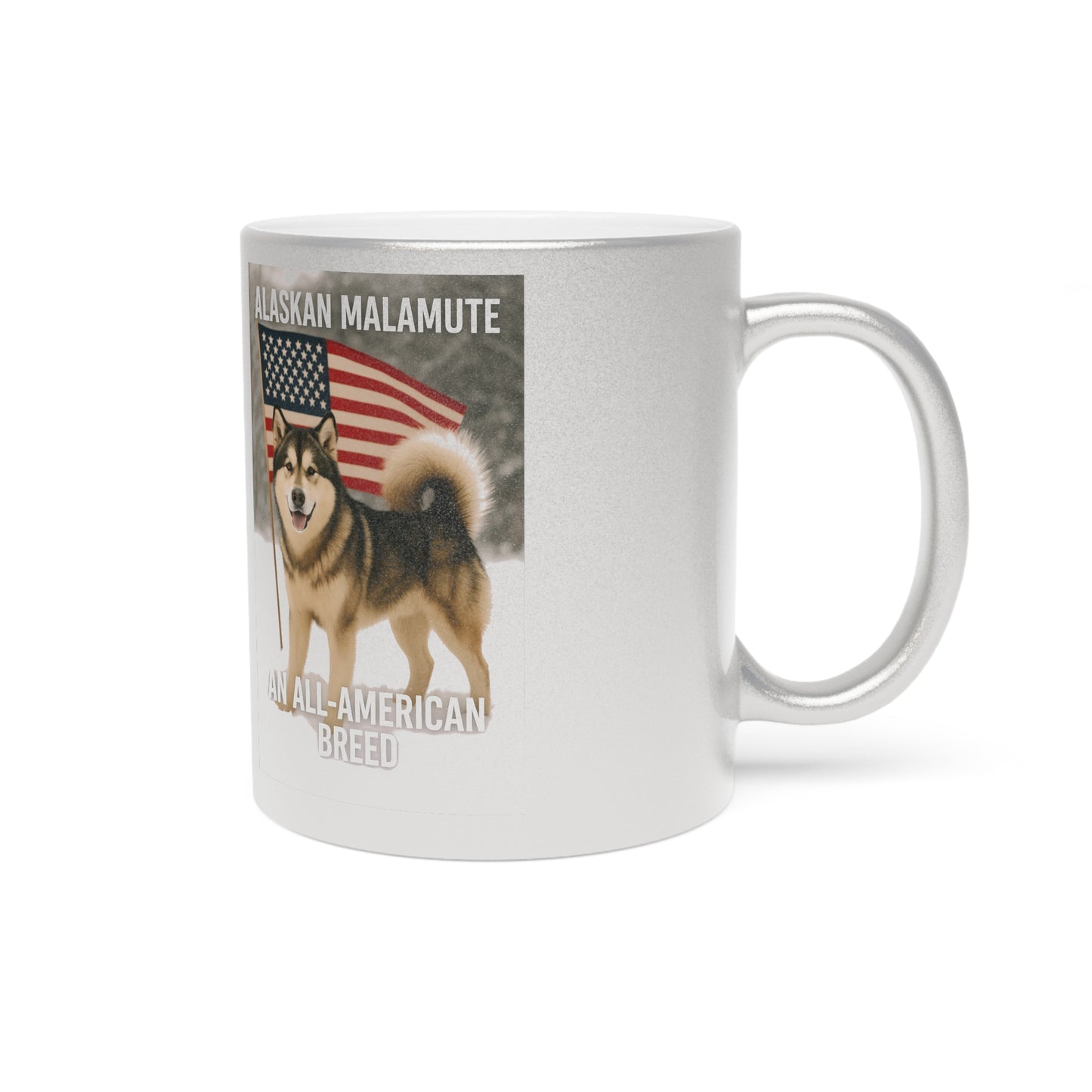 All-American Breed Metallic Coffee Mug