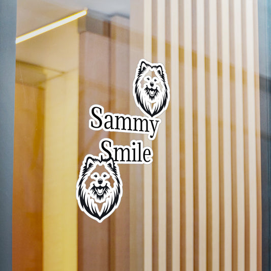 Sammy Smile Vinyl Decal