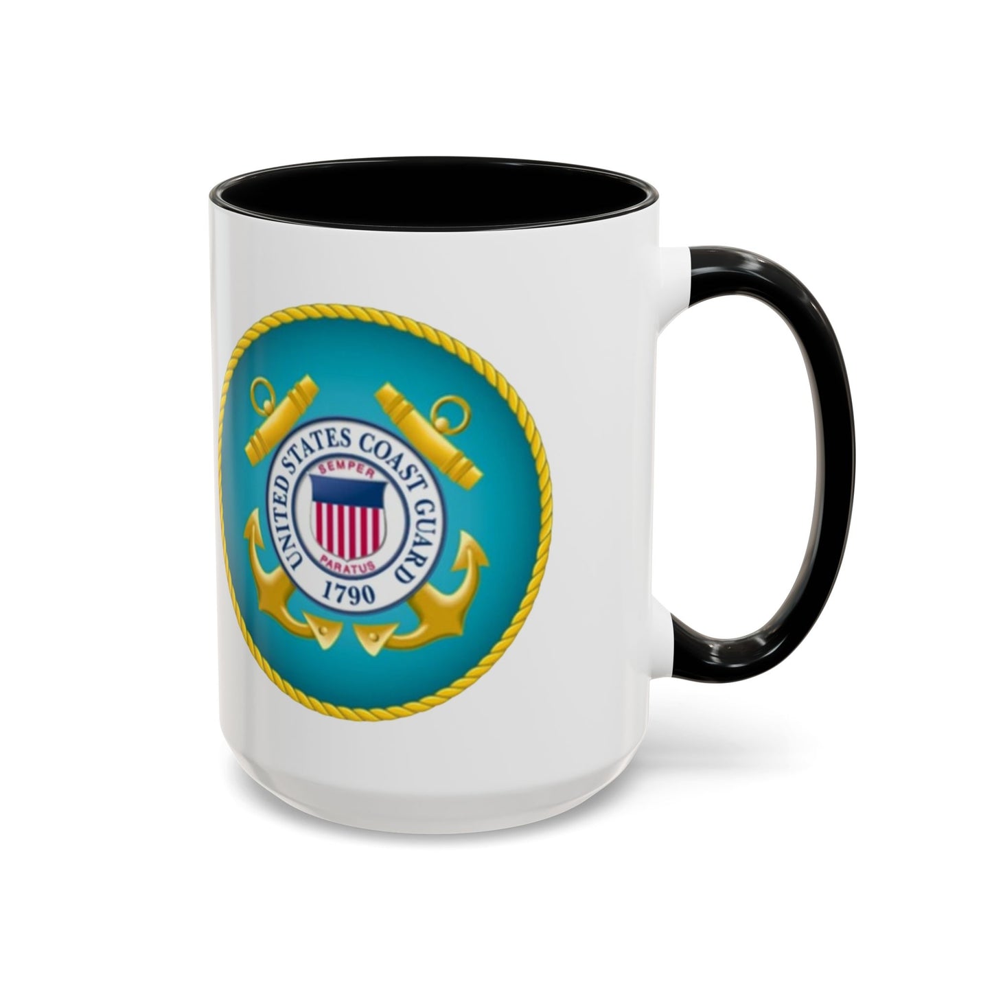 US Coast Guard 2-Tone Coffee Mug