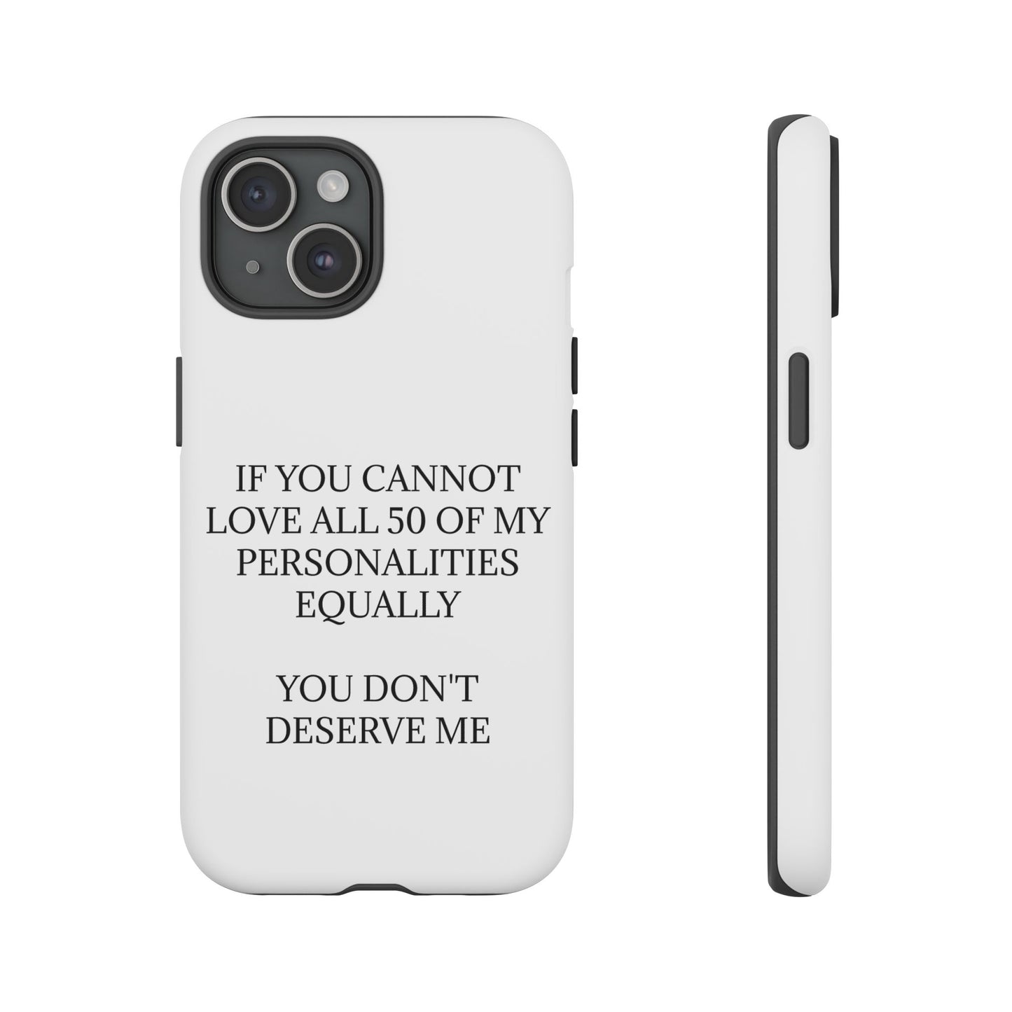 50 Personalities iPhone Case
