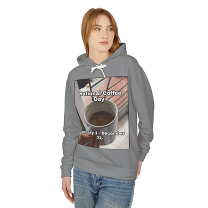 National Coffee Day Unisex Lightweight Hoodie