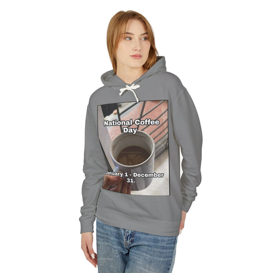National Coffee Day Unisex Lightweight Hoodie