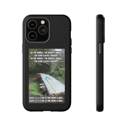 Semi Sleeps iPhone Case
