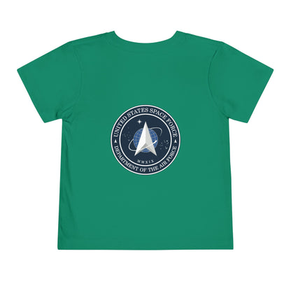 US Space Force Toddler Unisex Short Sleeve Crewneck Tee