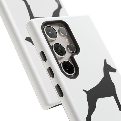 Doberman Silhouette Samsung Case