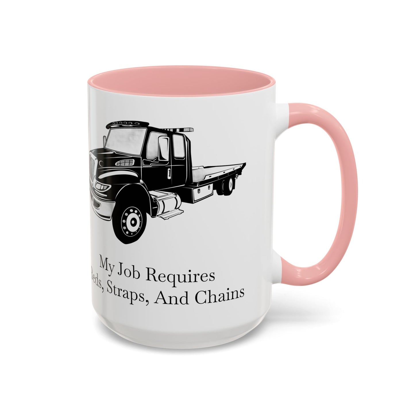 Beds, Straps, And Chains 2-Tone Coffee Mug