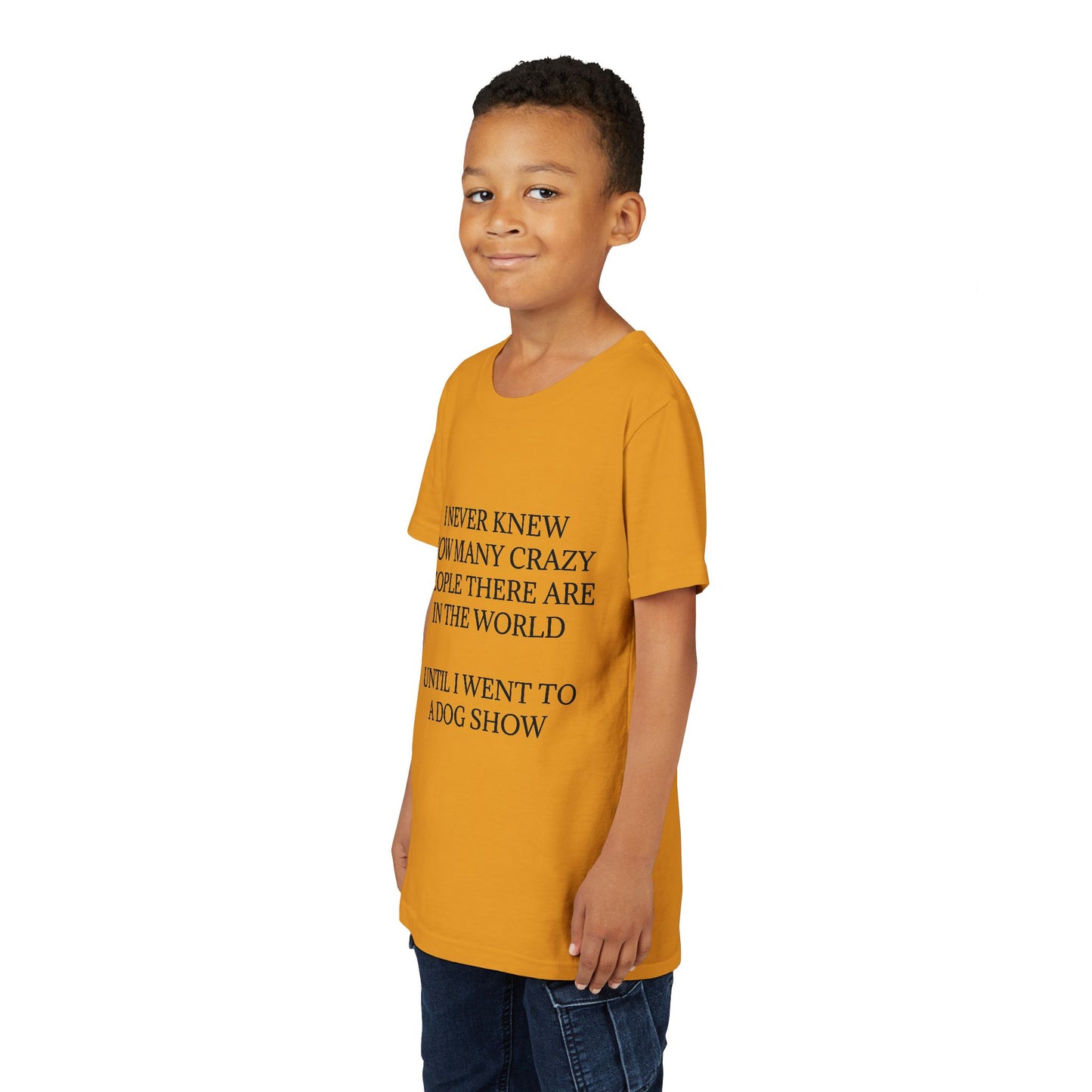 Never Knew Youth Unisex Short Sleeve Crewneck Tee