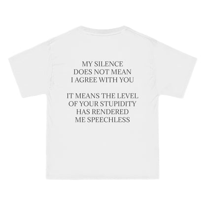 Speechless Men's Short-Sleeve Crewneck Tee