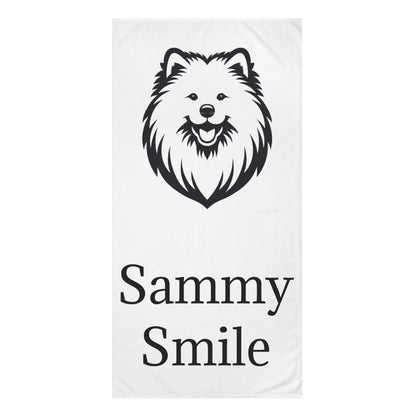 Sammy Smile Mink-Cotton  Beach Towel