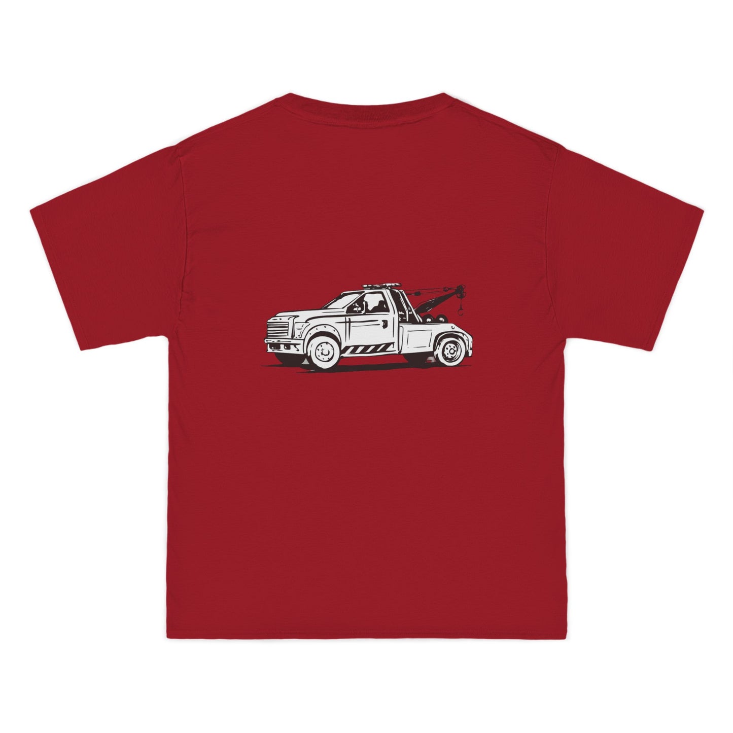 Wheel Lift Tow Truck Men's Short-Sleeve Crewneck Tee