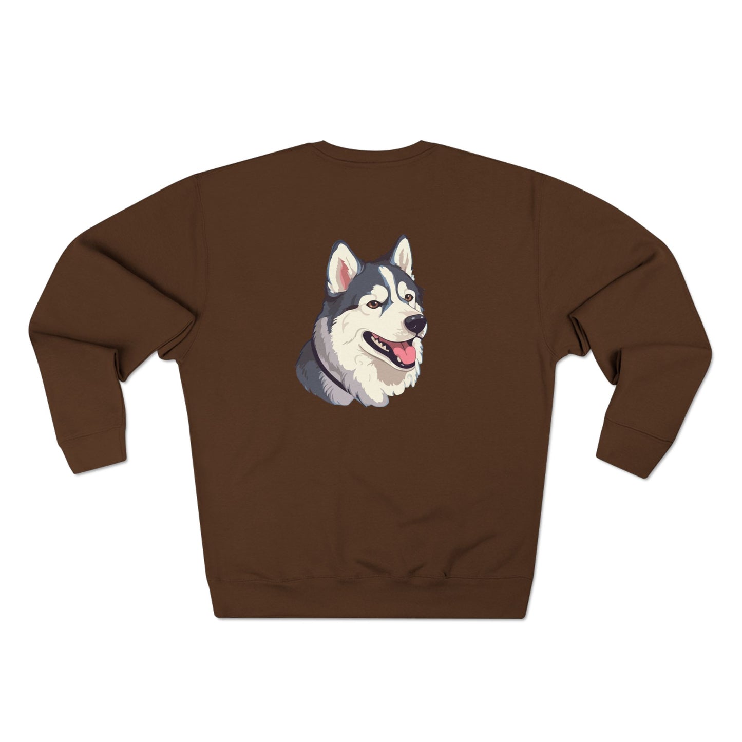 Malamute Head Unisex Crewneck Sweatshirt
